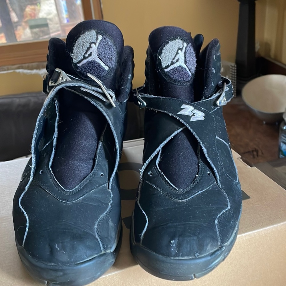 JORDAN 8 Chrome original release    They are beat up maybe someone wants to fix